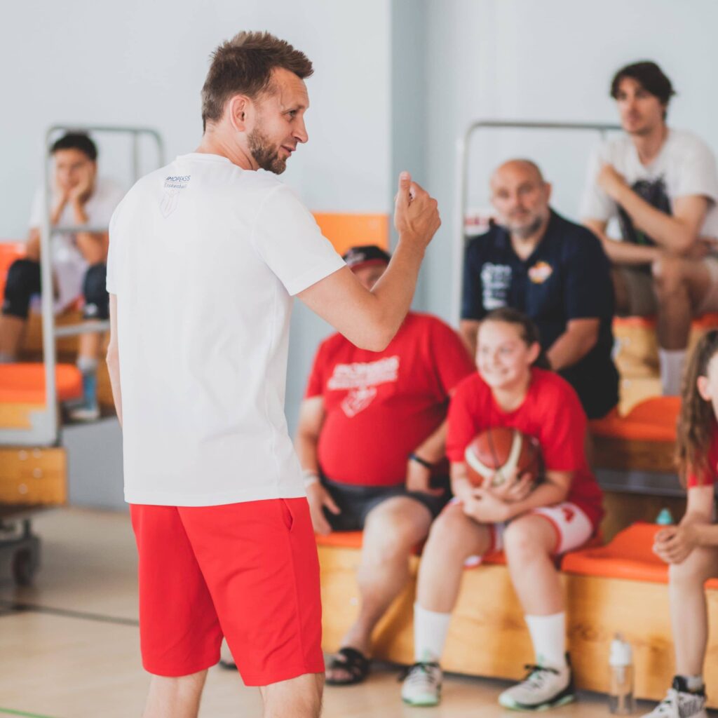 Wykład prowadzony przez trenera Tomka