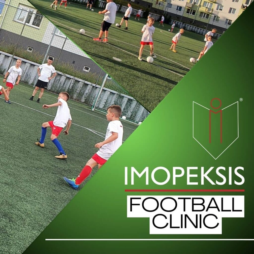 Plakat Kliniki Piłki nożnej imopeksis
