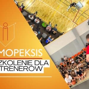 Plakat promocyjny do szkoleń online dla trenerów